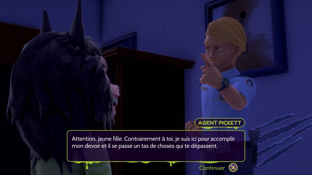 Test Goosebumps : Terror in Little creek policier