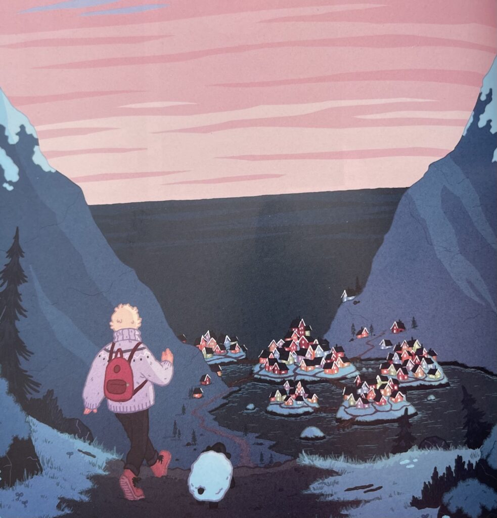 Avis l’île des cochons volants un village scandinave