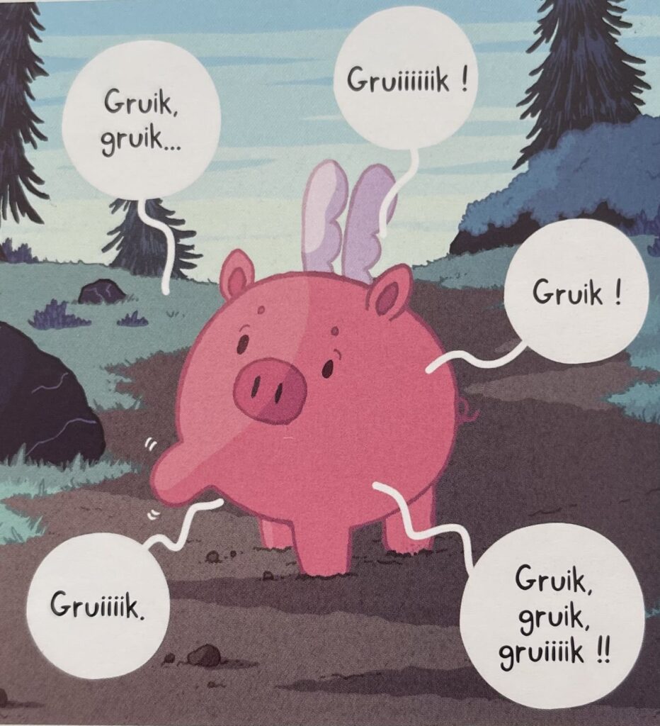 Avis l’île des cochons volants cochon rose volant