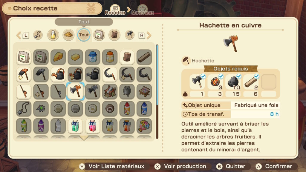 test story of seasons grand bazaar le moulin