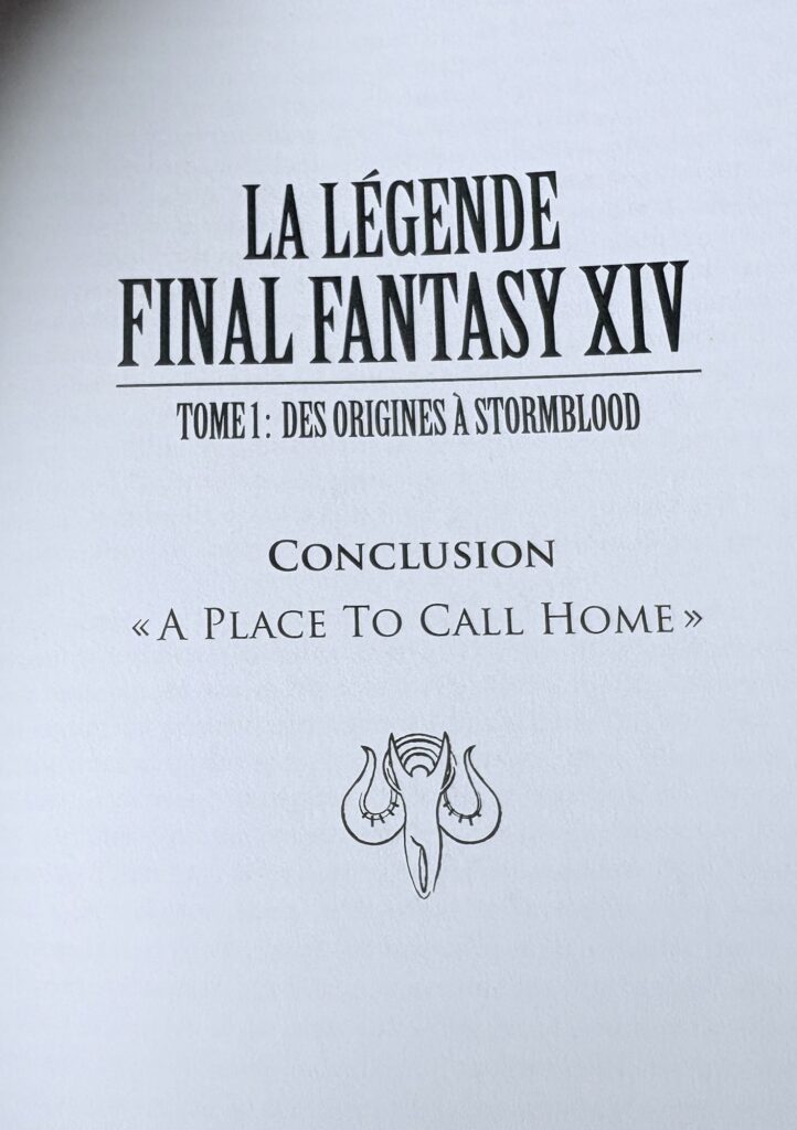 Chronique - La légende Final Fantasy XIV