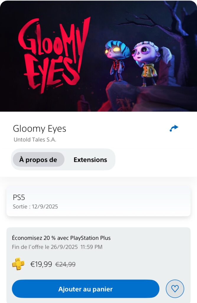 New - Gloomy Eyes