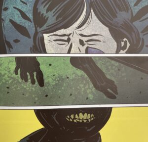 avis comics derrière la porte Tynion IV dispute créature