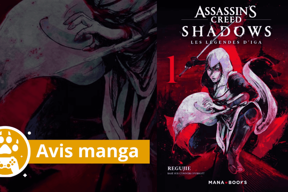 avis manga Assassin's crédit shadow les légendes d'Iga