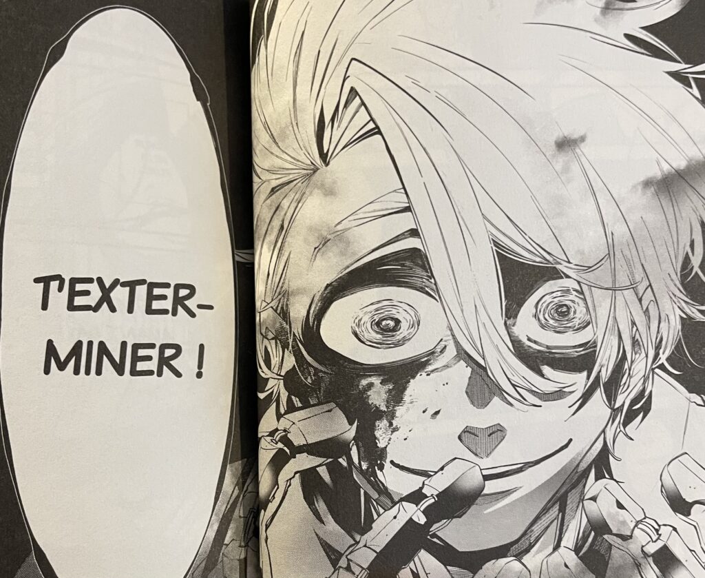 avis manga doomsday war 3 psychopate