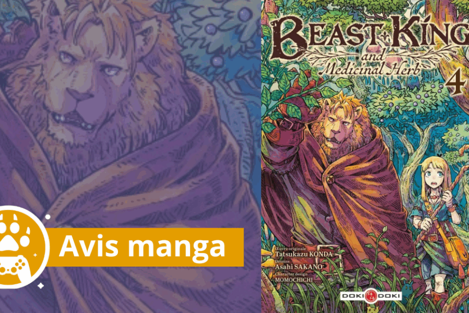 avis manga Beast King and medicinal herbs tome 4