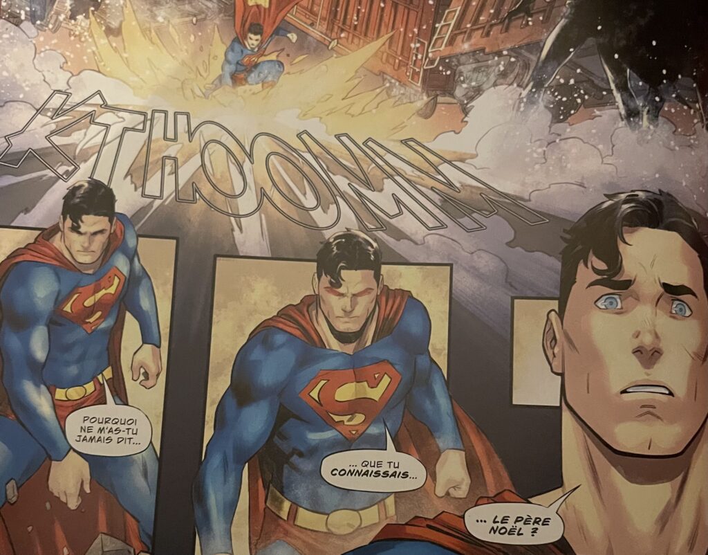 avis comics Batman Santa Claus Silent Knight superman