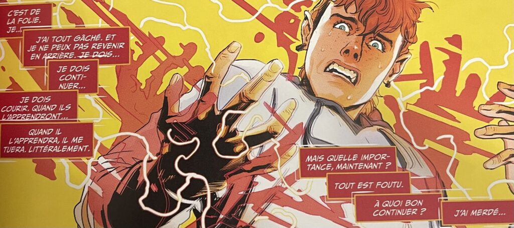 avis comics absolute flash 1 wally pouvoir
