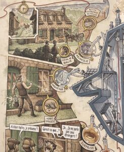 avis dans la tête de Sherlock le Loch Leathan tête