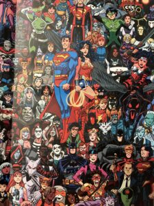 avis new history of the dc universe poster