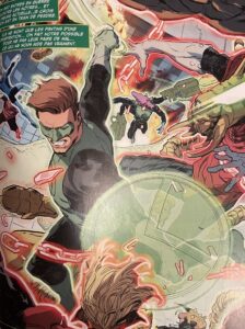 avis comics Green Lantern one corps united Tome 1 mélée