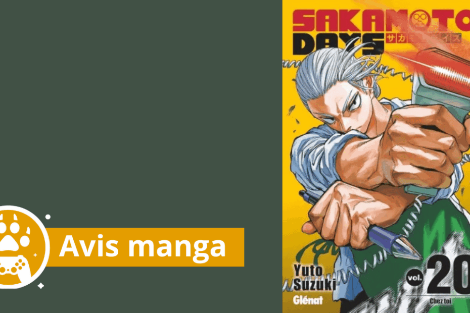 avis manga sakamoto days 20