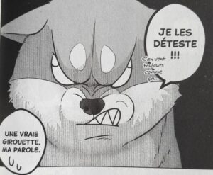 le mauvais caractère