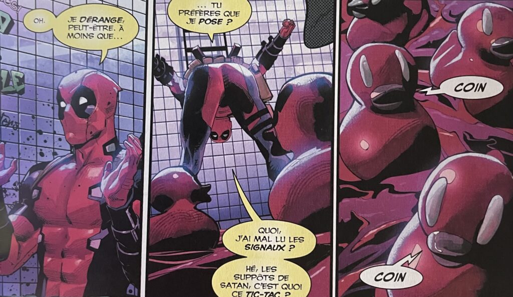 avis batman deadpool blague douteuse