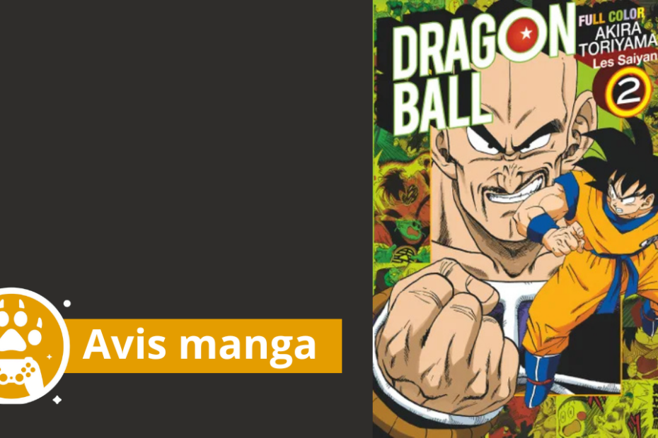 avis dragon ball ful color tome 2 les saiyans