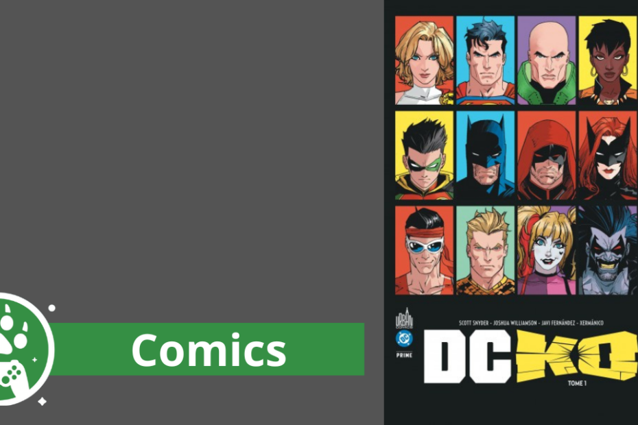 avis comics DC KO