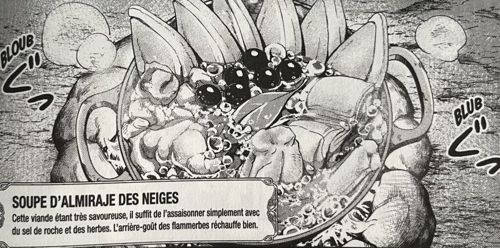 avis manga dungeon elf repas