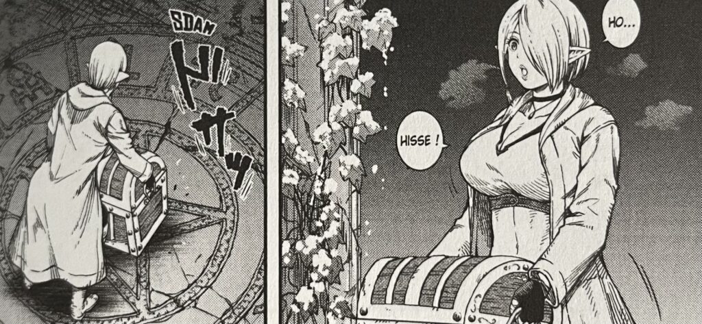 avis manga dungeon elf coffre