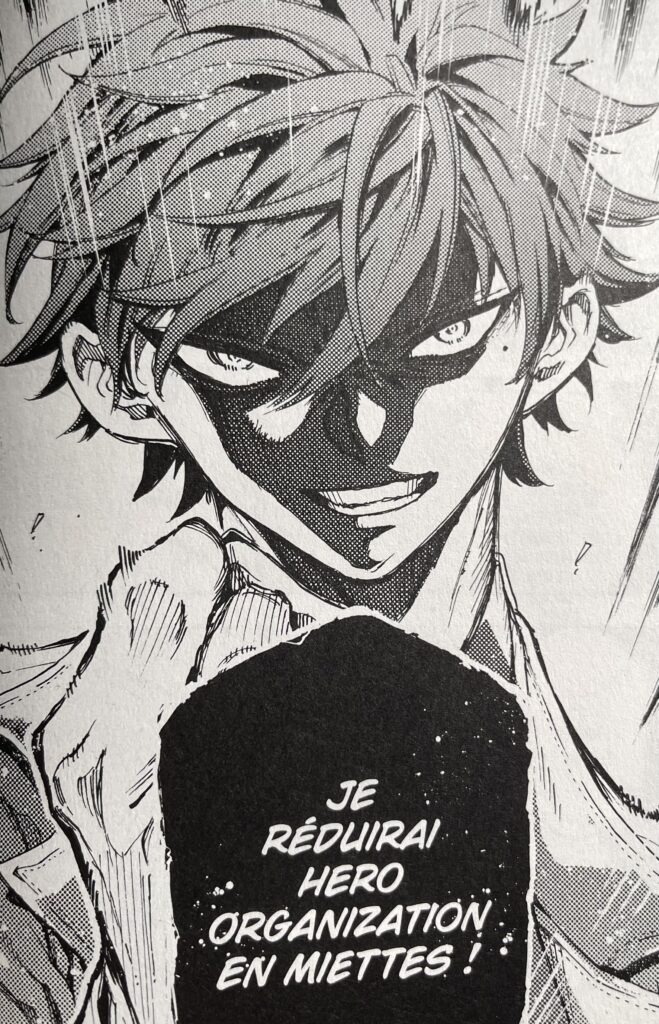avis manga hero organization vengeance