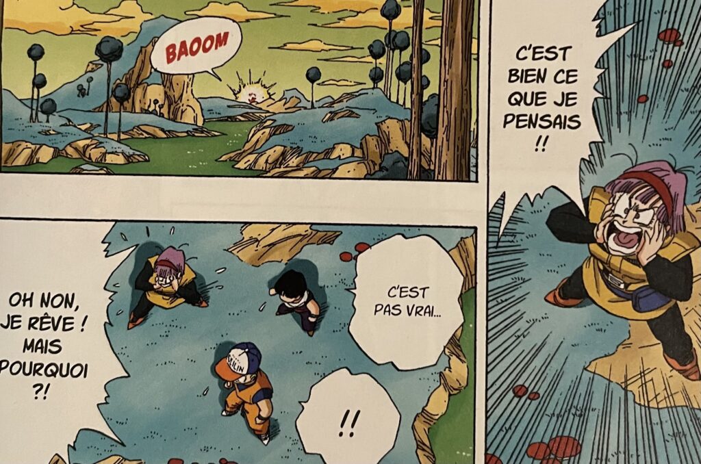 avis manga dragon ball full color tome 1 Freezer bloqué
