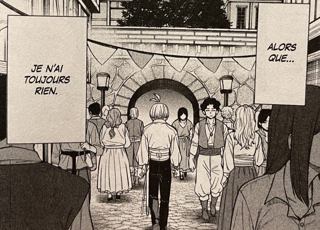 Avis manga The regalia of the underdog tome 2 motivations