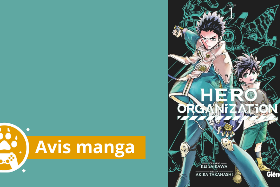 avis manga hero organization tome 1 tome 2