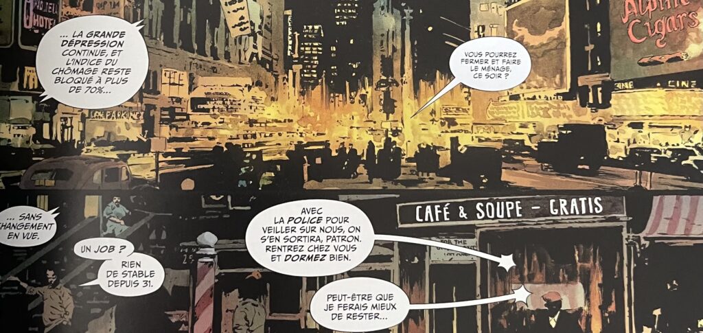 avis comics bat-man second knight ambiance dépression