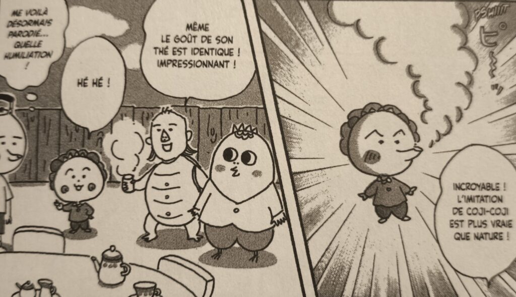 Coji copie son ami