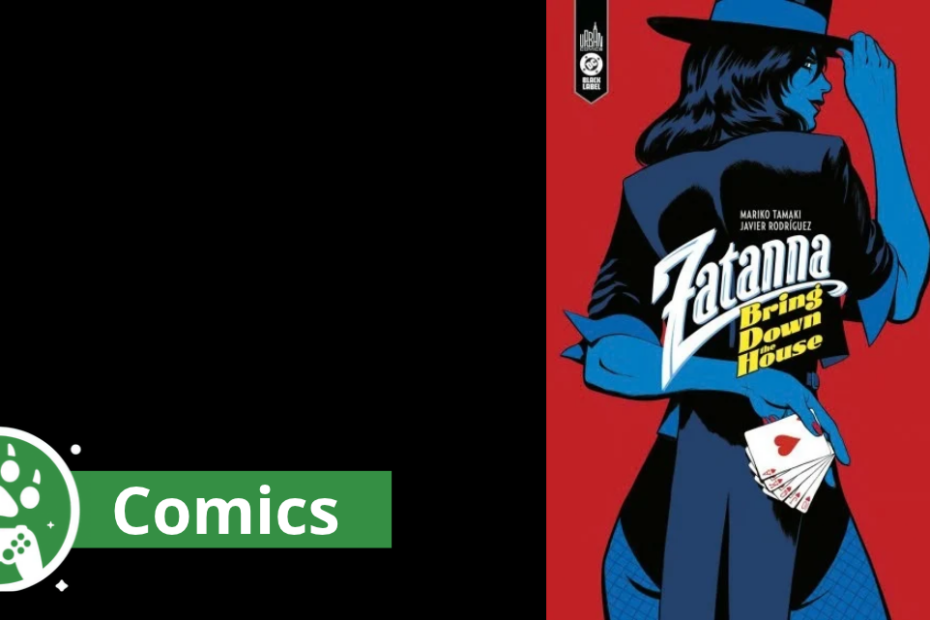 avis comics Zatana Bring Down The house