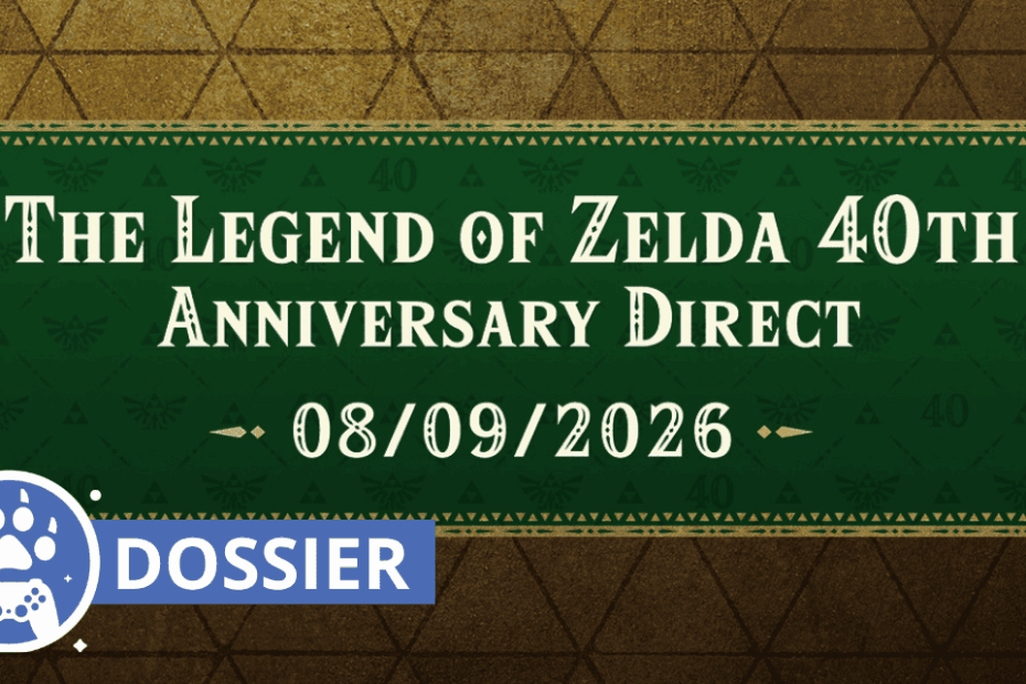 Dossier Nintendo Direct 40 anniversaire Zelda