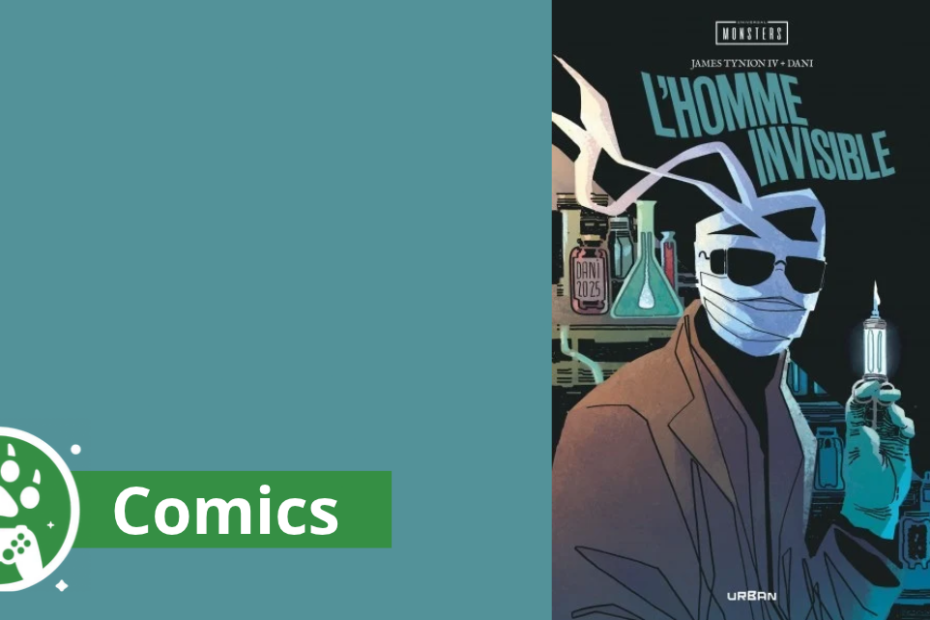 avis comics L'homme invisible