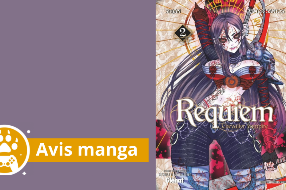 avis manga requiem chevalier vampire tome 2